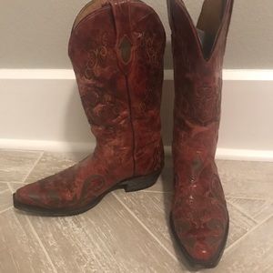 Red Cowgirl Boots